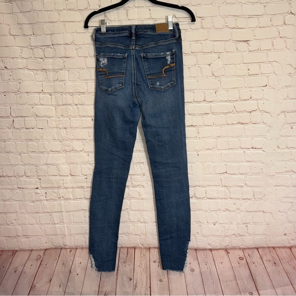 AMERICAN EAGLE OUTFITTERS Super Hi-Rise Jegging, Size 4 Reg - Picture 7 of 10